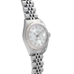 USED ROLEX Datejust 79174G Silver Case Size 26×26mm Ladies Watch #612016