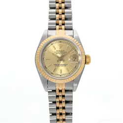 USED ROLEX DATEJUST 69173 CASE SIZE 26×26MM LADIES WATCH #616016