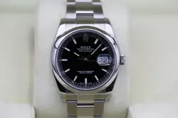 ROLEX 116200 BLACK DATEJUST 36MM 2014