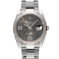 USED ROLEX DATEJUST 116234 GRAY CASE SIZE 36×36MM MEN'S WATCH #624816