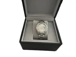 Rolex Oyster Perpetual Datejust 16264 with Silver Bezel