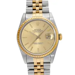 USED ROLEX DATEJUST 16233 CASE SIZE 35×35MM MEN'S WATCH #6515816