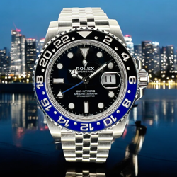 ROLEX GMT-MASTER II 126710BLNR BATGIRL JUBILEE BRACELET  BLUE AND BLACK BEZEL