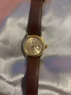 ROLEX DATEJUST 41MM JUBILEE FLUTED GOLD BEZEL