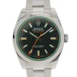 USED ROLEX MILGAUSS 116400GV BLACK CASE SIZE 40.0MM MEN'S WATCH #612816