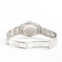 USED ROLEX Oyster Perpetual Date 1501 Silver Men's Watch #621616