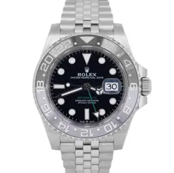 2024 NEW PAPERS ROLEX GMT-MASTER II JUBILEE BRUCE WAYNE WATCH 126710 GRNR BOX