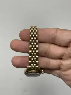 Vintage 18K Yellow Gold Rolex Oyster Perpetual 26MM Ladies Watch Solid Gold