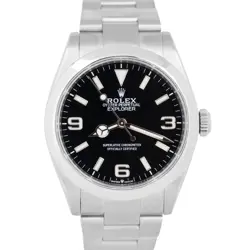 MINT 2024 PAPERS ROLEX EXPLORER I 40MM STAINLESS STEEL BLACK 224270 WATCH BOX