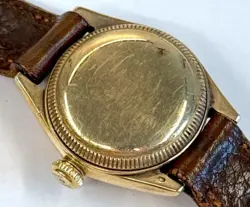 Vintage Rolex 14k Gold Oyster Perpetual Bubble 5002 Ladies Watch 1926 FOR REPAIR