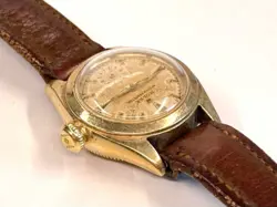 Vintage Rolex 14k Gold Oyster Perpetual Bubble 5002 Ladies Watch 1926 FOR REPAIR