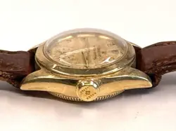Vintage Rolex 14k Gold Oyster Perpetual Bubble 5002 Ladies Watch 1926 FOR REPAIR