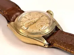 Vintage Rolex 14k Gold Oyster Perpetual Bubble 5002 Ladies Watch 1926 FOR REPAIR