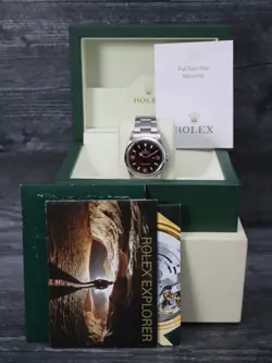 40830: Rolex Explorer 36, Ref. 114270, Box and Papers 2006