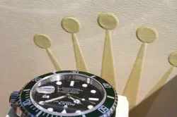 ROLEX 16610LV SUBMARINER GREEN ANNIVERSARY 50TH V NIB