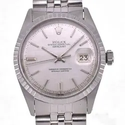 DISCOUNT ROLEX OYSTER PERPETUAL DATEJUST 1601 WG BEZEL  MEN'S  M#131711
