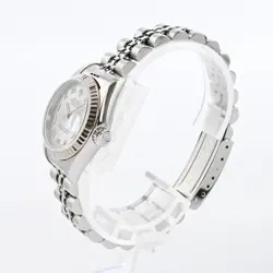 Rolex Datejust Watch 79174 Y Gray Roman Ladies