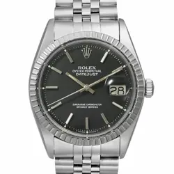 ROLEX DATEJUST SERVICE DIAL CIRCA 1978 REF.1603 ANTIQUE MEN'S WRISTWATCH