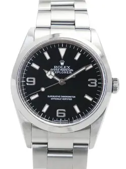 ROLEX EXPLORER 1 114270 F SERIES CIRCA 2004 MEN'S AUTOMATIC