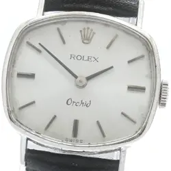 ROLEX ORCHID 2673 VINTAGE CAL.1400 K18WG HAND WINDING LADIES WATCH_890863
