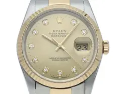 ROLEX DATEJUST MENS 16233G(W) #L418