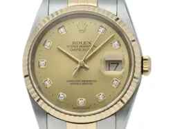 ROLEX DATEJUST MENS 16233G(Y) #L334