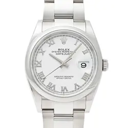 ROLEX DATEJUST 36 126200 WHITE ROMAN DIAL  945195