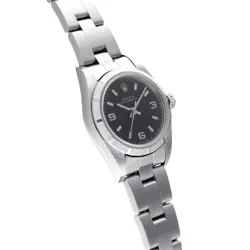 Used ROLEX 76030 A (manufactured around 1999) Black Women Watch