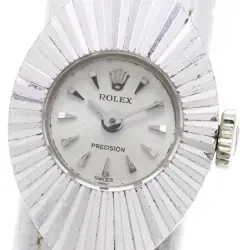 ROLEX 2000 CHAMELEON PRECISION ALMOND K18WG CAL.1400 HAND WOUND WOMEN 870129