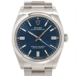 ROLEX OYSTER PERPETUAL 126000 SS AT BLACK DIAL