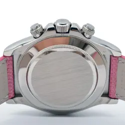 Rolex Cosmograph Daytona 116589BR 18K White Gold Baguette Diamond Bezel Watch