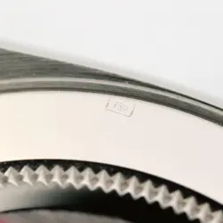 Rolex Cosmograph Daytona 116589BR 18K White Gold Baguette Diamond Bezel Watch