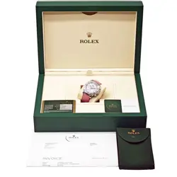 Rolex Cosmograph Daytona 116589BR 18K White Gold Baguette Diamond Bezel Watch