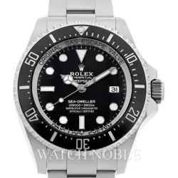 ROLEX 136660 DEEPSEA SEA DWELLER BLACK DIAL STEEL 44MM