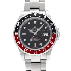 ROLEX GMT-MASTER II STICK DIAL 16710T BLACK WATCH 673261