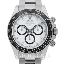 ROLEX 126500LN COSMOGRAPH DAYTONA WHITE DIAL CERAMIC BEZEL
