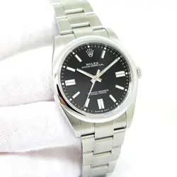 ROLEX 124300 OYSTER PERPETUAL 41 WITH BLACK DIAL