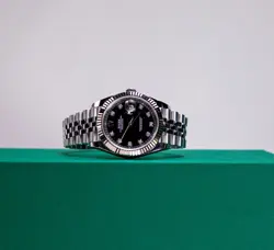 2025 BRAND NEW ROLEX DATEJUST 41MM 126334 JUBILEE DIAMOND BLACK COMPLETE SET