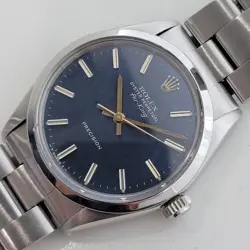 ROLEX OYSTER PRECISION 5500 AIR KING 34M MENS 1970S AUTOMATIC ALL ORIGINAL RA505