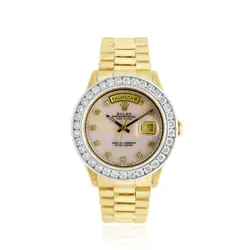 ROLEX 18K YELLOW GOLD PRESIDENT DAY-DATE 36MM