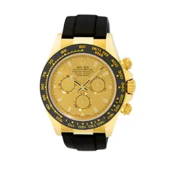 ROLEX 18K YELLOW GOLD 40MM DAYTONA COSMOGRAPH 116518LN WARRANTY BOX 2022
