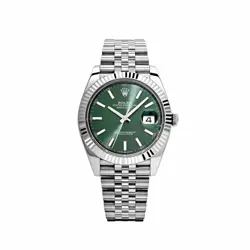 ROLEX DATEJUST 41 126334 STAINLESS STEEL GREEN DIAL JUBILEE (2024)
