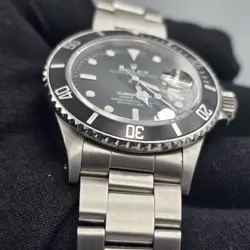 MINT 2023 RSC Rolex Submariner Date 16800 Steel Black Dial Oyster 40mm Watch