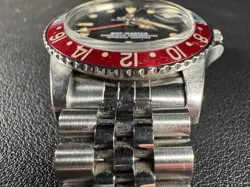 Vintage Rolex GMT-Master 1675 Pepsi Silver Jubilee Bracelet Watch only