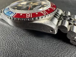 Vintage Rolex GMT-Master 1675 Pepsi Silver Jubilee Bracelet Watch only