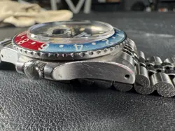 Vintage Rolex GMT-Master 1675 Pepsi Silver Jubilee Bracelet Watch only