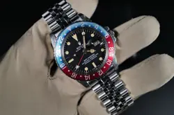 Vintage Rolex GMT-Master 1675 Pepsi Silver Jubilee Bracelet Watch only