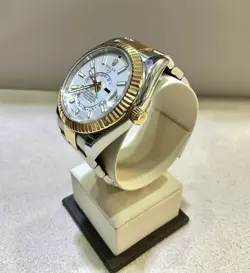 Rolex Sky Dweller 42MM 18K Yellow Gold /SS Oyster White Dial Men’s Watch