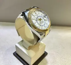 Rolex Sky Dweller 42MM 18K Yellow Gold /SS Oyster White Dial Men’s Watch