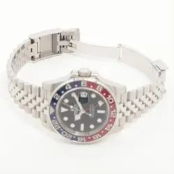 ROLEX GMT MASTER II 126710BLRO SS AT BLACK DIAL JUBILEE BRACELET